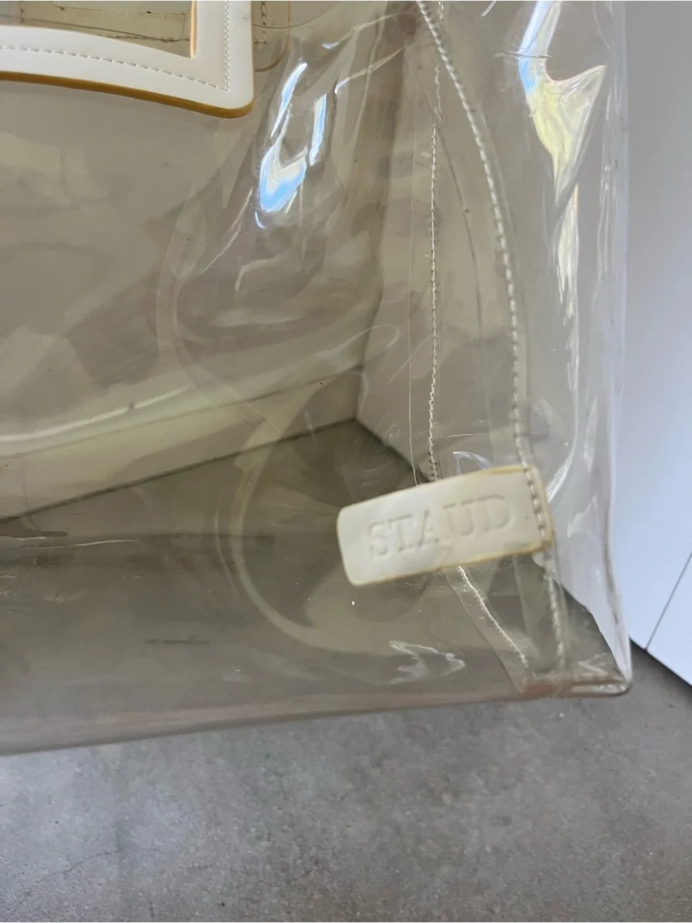 STAUD clear tote